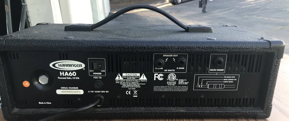 Peavey XR-600C Mixer Amp Amplifier Series 400BH - Image 3 of 4