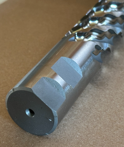 Widia Hanita Z2622W32089E ** M42 WAV 6FL 1.1/4X1.1/4X6X8.1/2 R.12 End Mill - Afbeelding 5 van 8