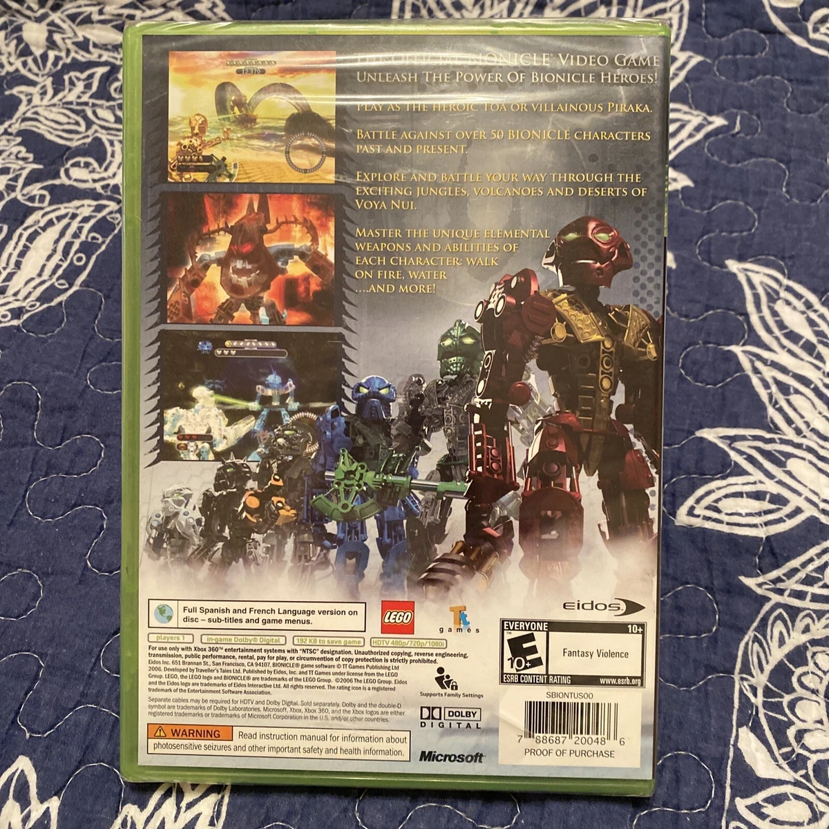 Bionicle game xbox 360 hot sale