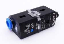 Festo SDE5-D10-FP-Q6E-P-M8 542897 15...30VDC 0...10bar Pressure Sensor -used-