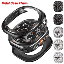 PC Aluminum Bumper Case For Samsung Galaxy Watch Ultra 2025 47mm Protector Cover