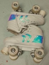 Pattini a rotelle n.37 per bambina OXELO completi di protezioni