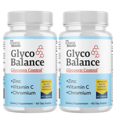 #ad Glyco Balance Blood Pressure and Sugar Support Supplement 2 Bottles $50.96