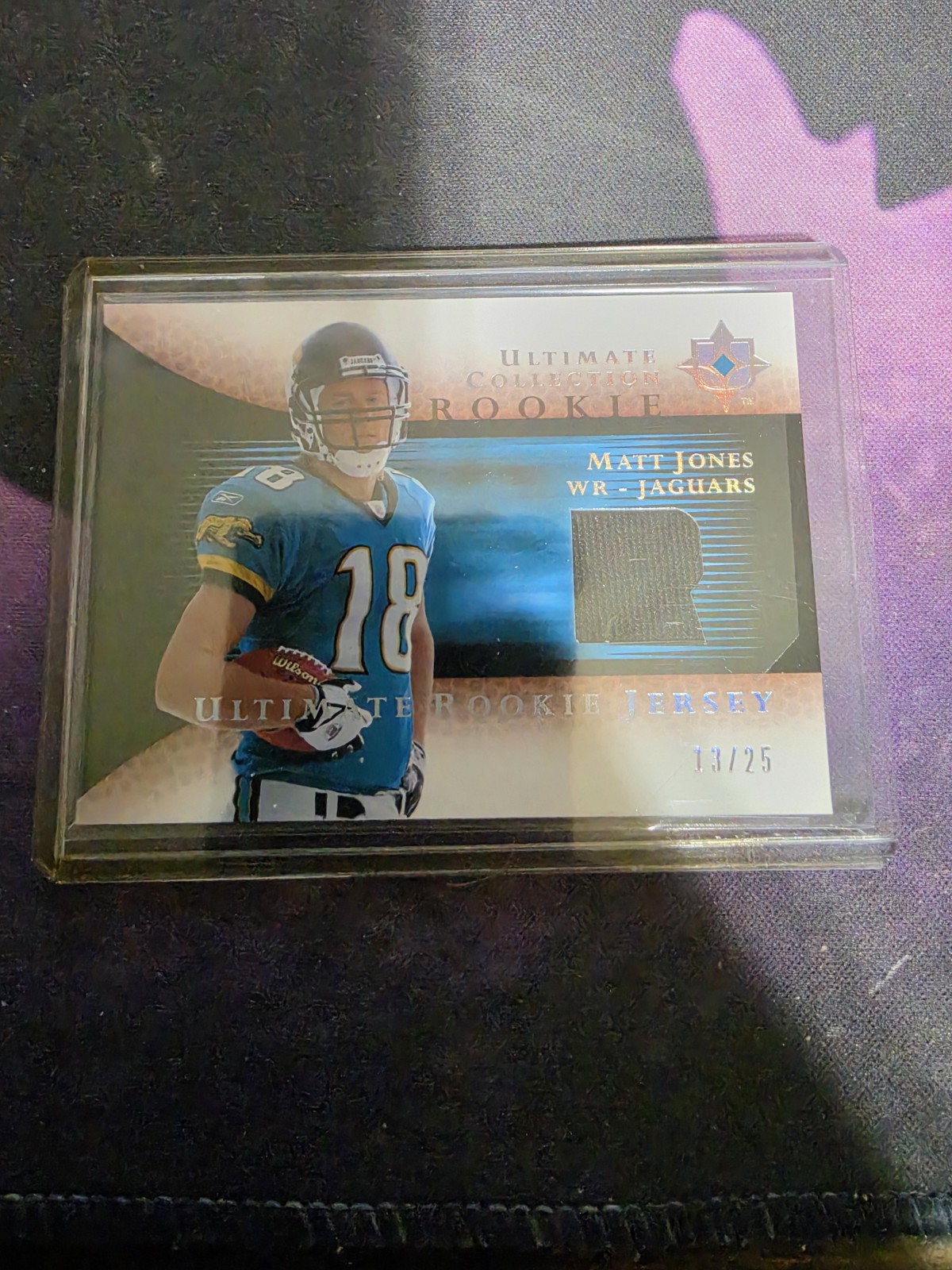 Matt Jones Ultimate Collection Ultimate Rookie Jersey #RJMJ Patch