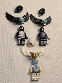 LEGO 70003 LEGENDS OF CHIMA Eris Eagle Interceptor Complete Minifigs Razar Rizzo