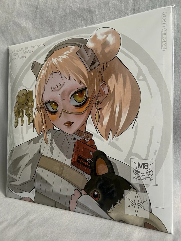 IN HAND!! Bring Me the Horizon Post Human : Nex Gen CREAM Vinyl NUMBERED /1000 - Image 3 of 4