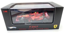 HOT WHEELS KIMI RAIKKONEN FERRARI F2007 CHINA GP 200TH TOBACCO DECALS 1/43