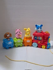 VTech Connect & Sing Animal Musical Pull Train Toys Complete Flute Piano Trumpet