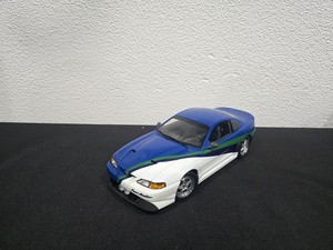 Miniature AUTOart 1/18 Ford Mustang Super Stallion 1998 Bleue - Édition Limitée