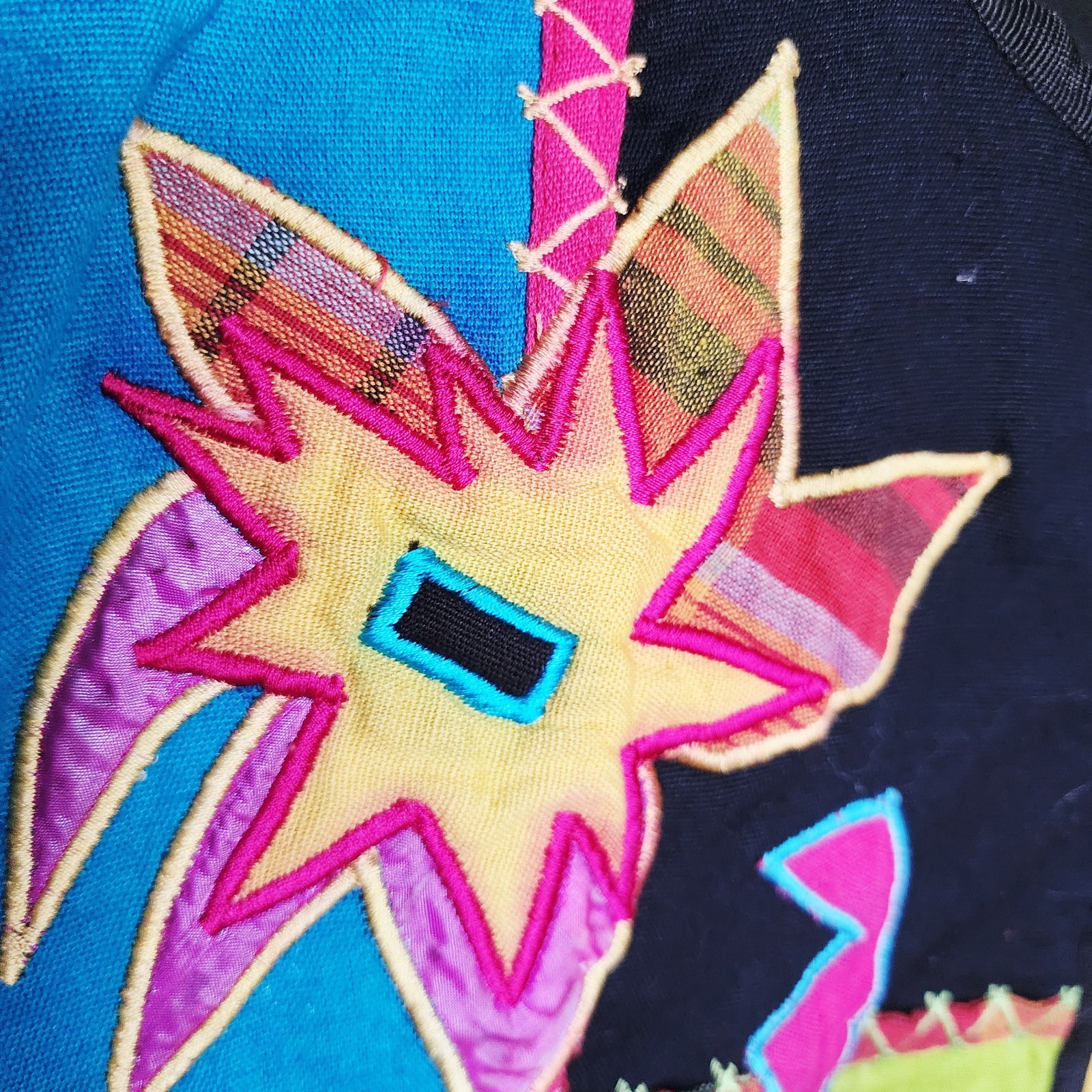 Allure Boutique Artisan Patchwork Jacket Small Bo… - image 4