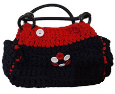 Borsa da Donna di lana fatta a mano uncinetto