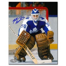 Allan Bester Toronto Maple Leafs ACTION Autographed 8x10