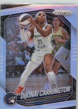 2025 Panini Prizm WNBA #9 DiJonai Carrington Silver Prizms