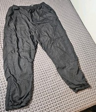 Vintage EZ Gear Women  s Medium Windbreaker Black Track Pants Warm-up Pockets