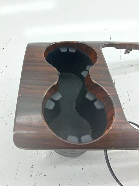 03-05 KIA SORENTO CONSOLA CENTRAL PORTAVASOS MOLDURA MADERA GRANO OEM Foto 3 de 4