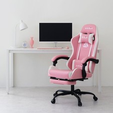 N-GEN GAMING Video Gaming Chair with Footrest Lumbar Support for Home Office