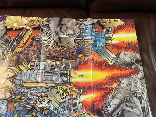 1992 Rob Liefeld Youngblood poster! Original 22x14" Image Comics promo pin-up - Picture 3 of 6