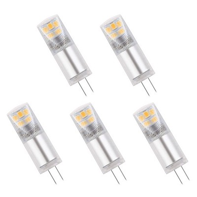 Spectrum G4 LED Stecklampe 2,5W 280lm 4000K Neutralweiß 12V 5 Stück