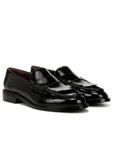 FRANCO SARTO BLACK ALONZO TASSEL LOAFER us 7M