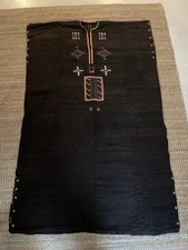 Mali Mudcloth Kaftan With Colorful Embroidery