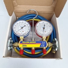 Yellow Jacket 41215 Testing & Charging Manifold Gauges & Hoses R12 22 502