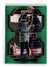 Sylvia Fowles 2022 Panini Prizm WNBA #162 Green Pulsar 7/25 Lynx