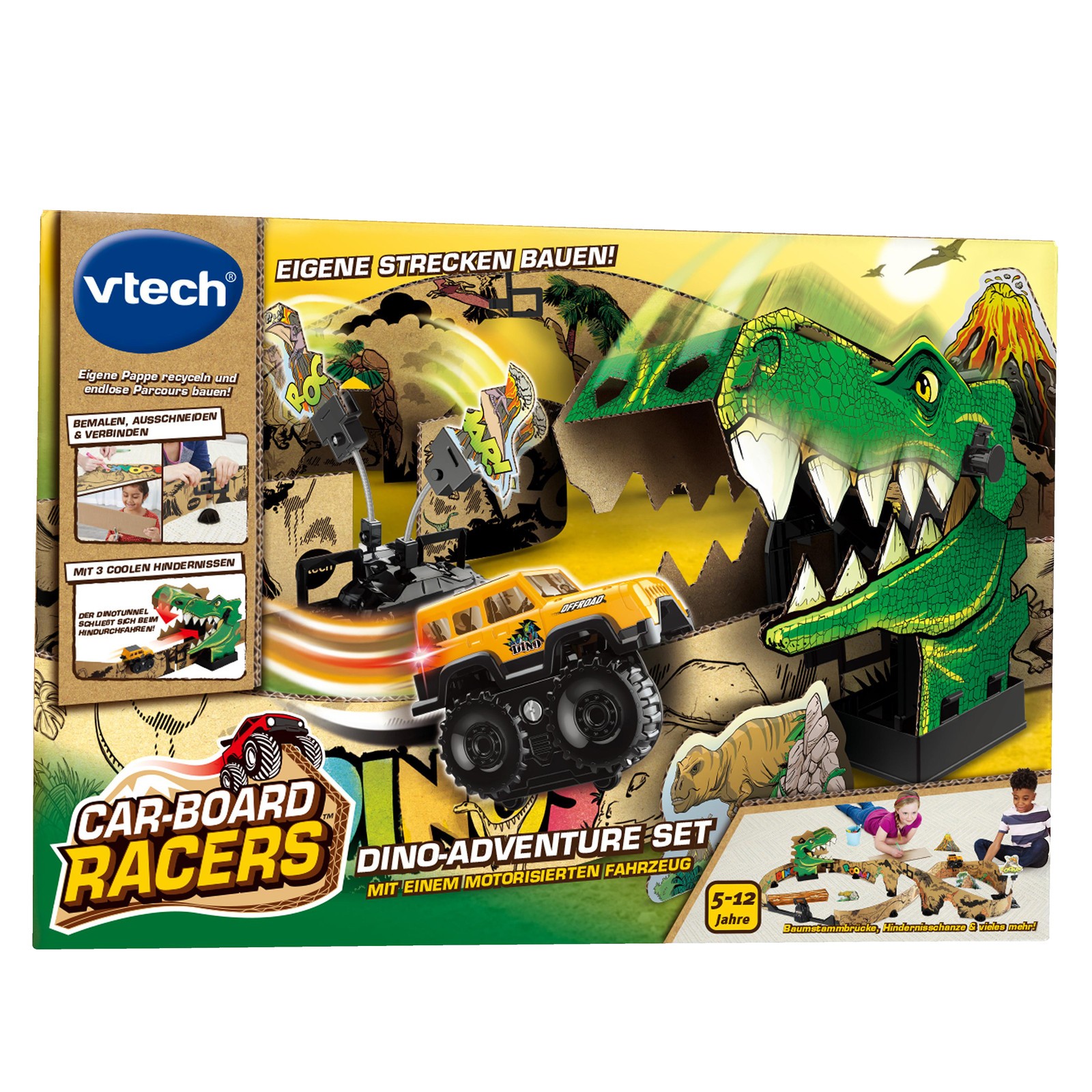 VTECH Car-Board Racers - Набор для приключений динозавров на Ренбане Мехрфарбиг 5390₽