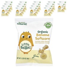 Organic Banana Softcorn, 10 Months, 18 Bags, 0.28 oz 8 g Each