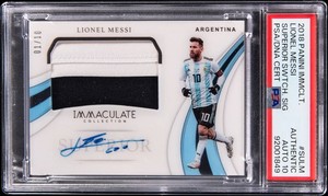 Panini Immaculateマクアリスター 直筆サインカード 10/49 Immaculate