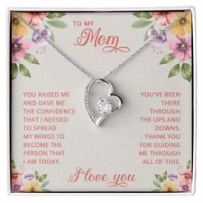 Forever Love Necklace, For Her, Mother, Christmas, Birthday, Mom on Mother's Day
