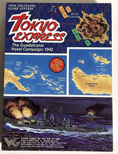 TOKYO EXPRESS: Guadalcanal Naval Campaign 1942. Victory Games. NEW, UNPUNCHED