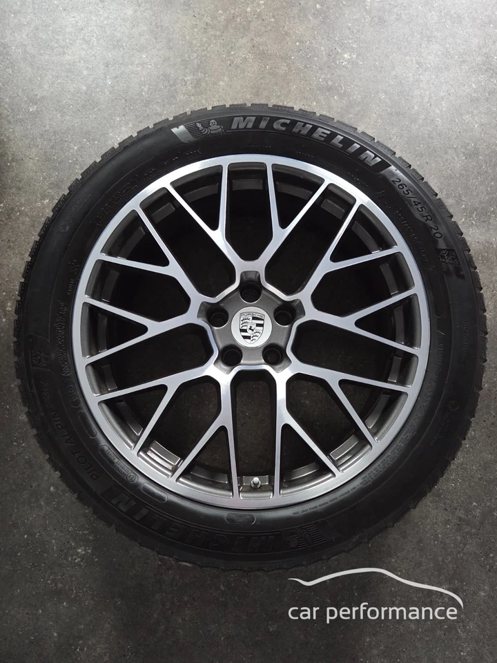 Porsche Macan 20 Zoll Winterräder Spyder Felgen Original 95B III Turbo GTS - Bild 2 von 4