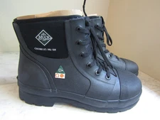 Original Muck Boot Men's Chore Classic 6" 100% Waterproof Black Boots US 10