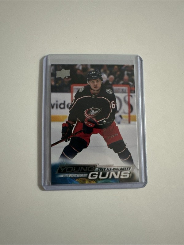 2022-23 UD Series 1 Trey Fix-Wolansky Young Guns #241 Columbus Blue Jackets