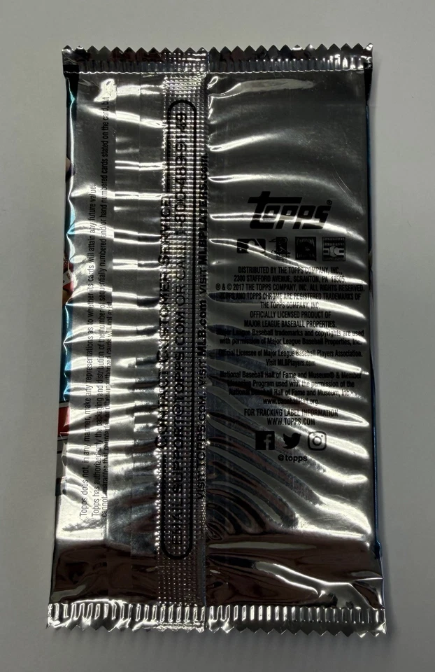 💎 2017 Topps Chrome Update Series Baseball Mega Box Pack - FIND AARON JUDGE RCs - Image 2 of 2