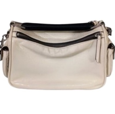 Marc Jacobs The Soft Box 23 Slouchy Leather Cream Bag 