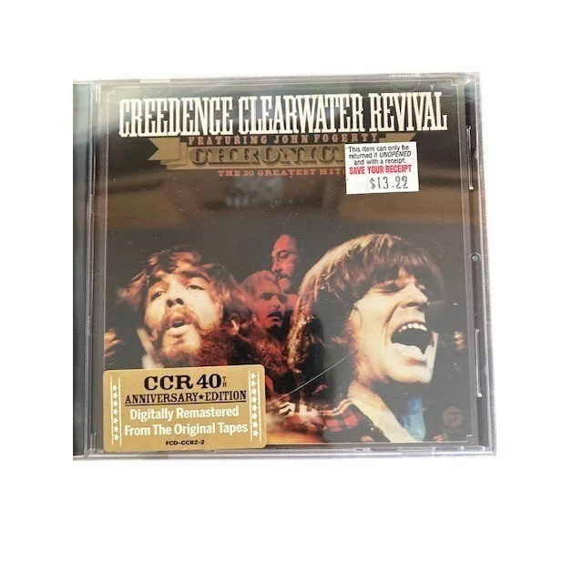 Anniversary Edition Creedence Clearwater Revival Music CDs for