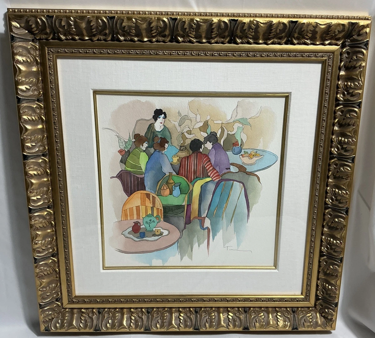 Itzchak Tarkay Art Paintings for sale | eBay