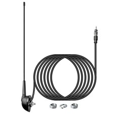 16 Inch AM/FM Universal Top/Side Mount Antenna Vehicle Truck Boat Replacement