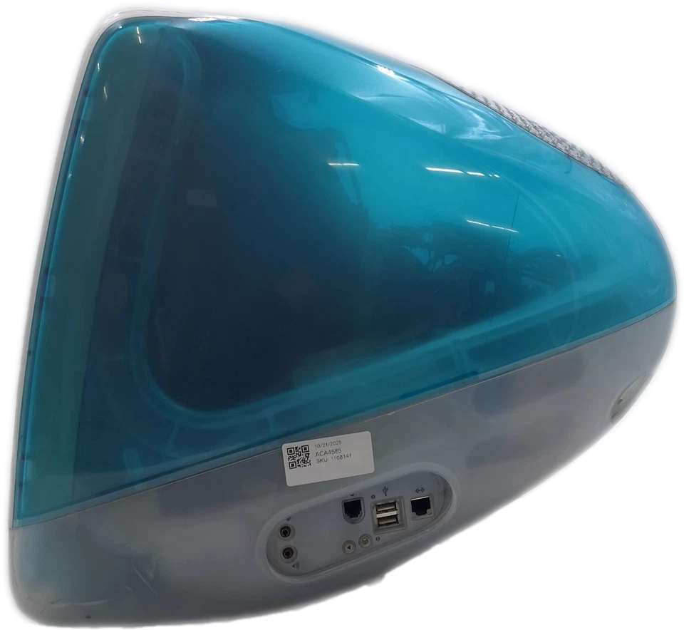 Vintage Apple iMac G3 Blue 15" 256MB 350MHz - Image 4 of 4