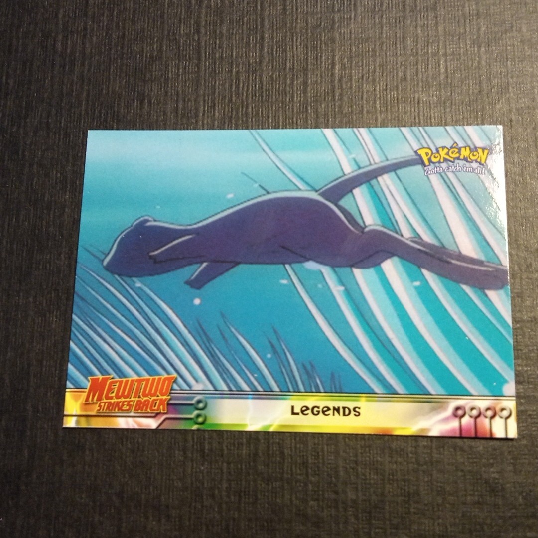 LEGENDS #1 - NON-HOLO - TOPPS BLUE LOGO - MEWTWO SB - POKEMON CARD - NM