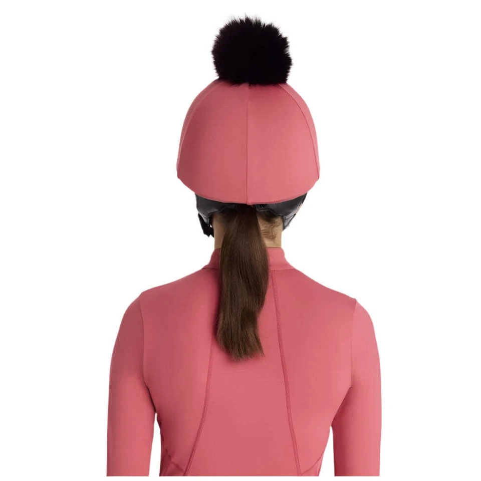 IT07232 LeMieux Classique Pom шляпа шелковый шлем чехол - клюква новый - Изображение 2 из 2