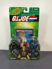 GI Joe VHS 3 Pack SNAKE EYES DUKE COBRA COMMANDER 3.75" Action Figure Set 2003