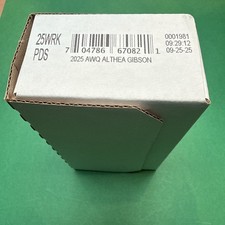 2025 PDS-American Women Quarters 25WRK Althea Gibson 3-rolls US Mint Sealed Box.