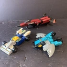 Vintage Transformers Robot Toy Decepticon Cars Lot of 3 - 80s/90s