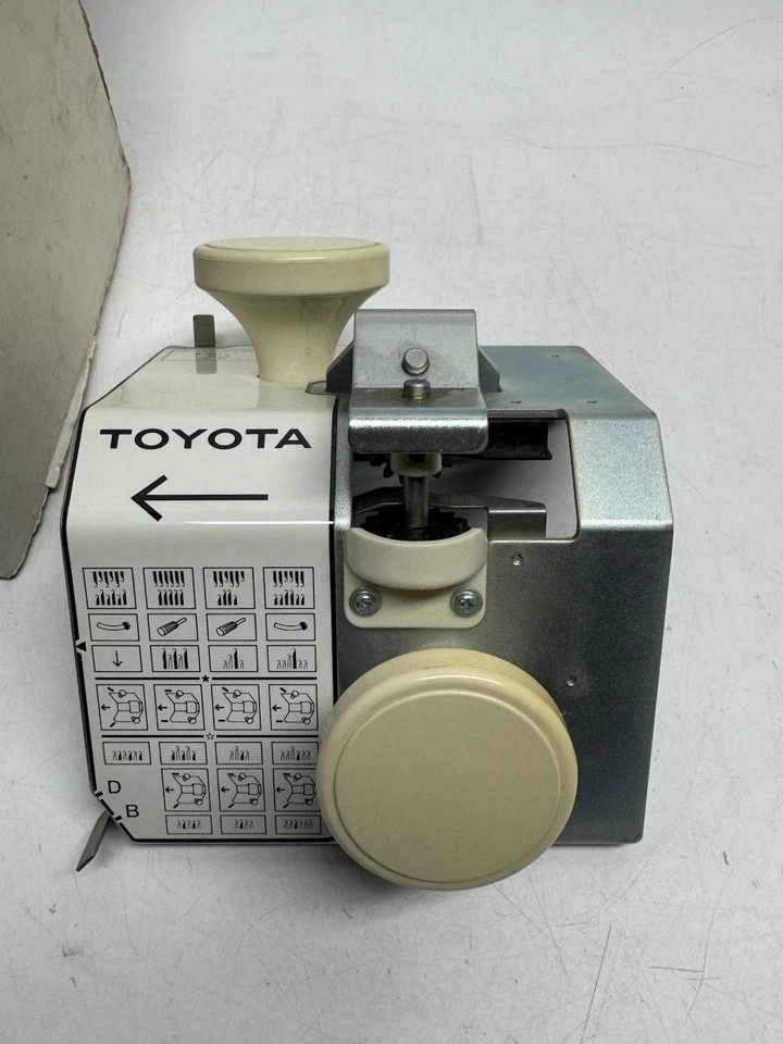 Carro de transferencia vintage TOYOTA K65-2 para máquina de tejer 901/501 JAPÓN Foto 3 de 4