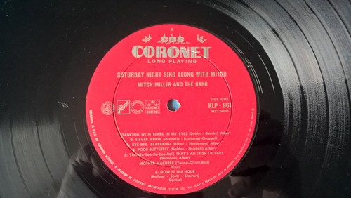 Mitch Miller, Saturday Night Sing Along With Mitch, Vinyl LP Album, 33rpm, CBS - Imagen 4 de 7