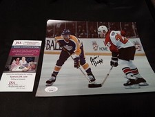 Philadelphia Flyers Brian Propp Signed 8x10 Photo (JSA) -1 #