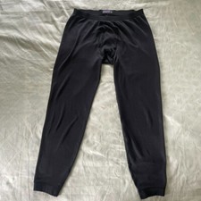 Patagonia MADE IN USA Mens Medium M Capilene Base Layer Fleece Pajama Pants