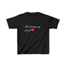Kids Heavy Cotton  Tee "i'm losing my freak"